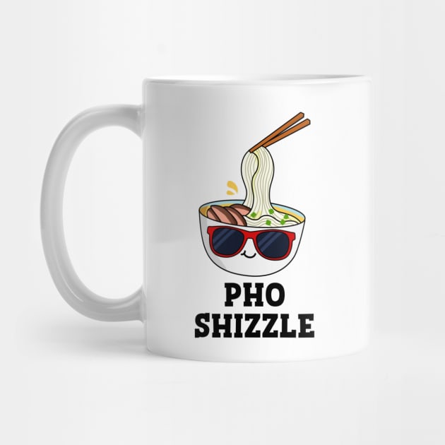 Pho Shizzle Cute Noodle Pun by punnybone